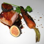 Veal sirloin: California shiitake, vadouvan and tomato confiture