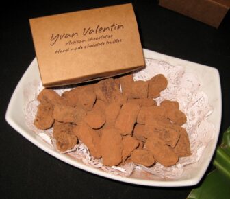 Yvan Valentin chocolate/coffee truffles