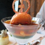 Tomate martini: variation en chaud-froid autour d'un cocktail glacé