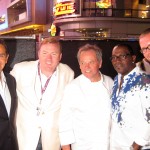 Mayor Antonio Villaraigosa, Robert Weakley, Wolfgang Puck, Randy Jackson, David Bernahl