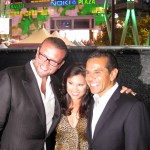 David Bernahl, Victoria Recano, mayor Antonio Villaraigosa