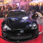 Lexus LFA, major sponsor of the event