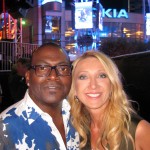 Randy Jackson with Violette Gnyp