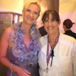 Akasha Richmond (Akasha) with Sophie Gayot