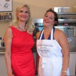 Winner Nadine Gobet with Sophie Gayot