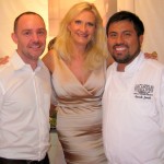 Stéphane Bombet & Ricardo Zarate (Picca) with Sophie Gayot