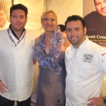Scott Conant & Freddy Vargas (Scarpetta) with Sophie Gayot