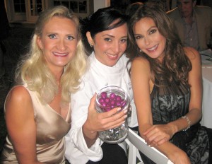 Hasty Torres, Madame Chocolat; Actress Teri Hatcher (Desperate Housewives); with Sophie Gayot