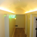 La Prairie spa hallway