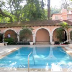 The swimming pool of the Presidential Suite