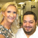 Chef Eric Greenspan with Sophie Gayot
