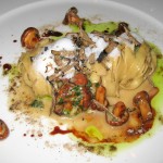 Chanterelle mushroom pasta
