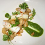 Pan-roasted baby squid