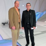 Kia Motors Chief Design Officer Peter Schreyer with Alain Gayot