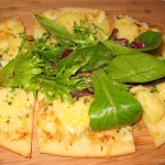 "Camille's" potato and rosemary flat tart