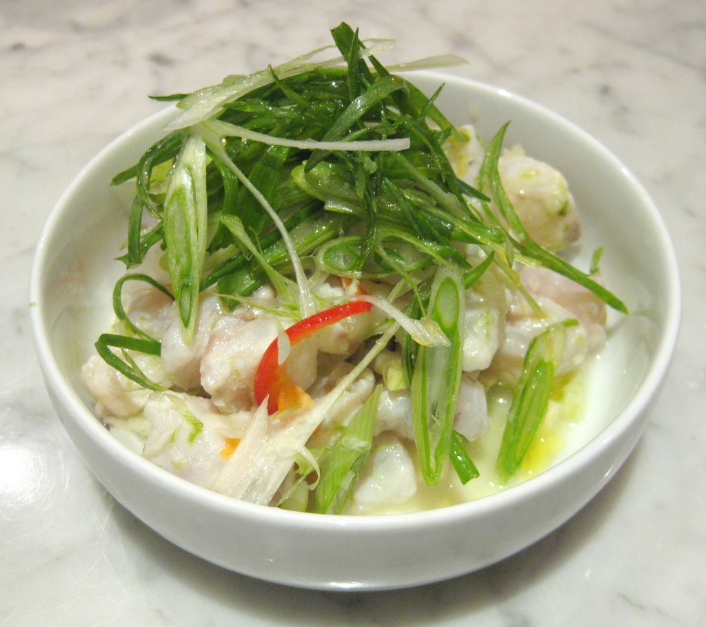 Branzino ceviche