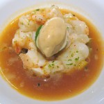 Caribbean Spiny Lobster with Dixie butter beans, Nantes carrots and almond husk infusion