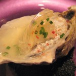 Oyster amuse bouche