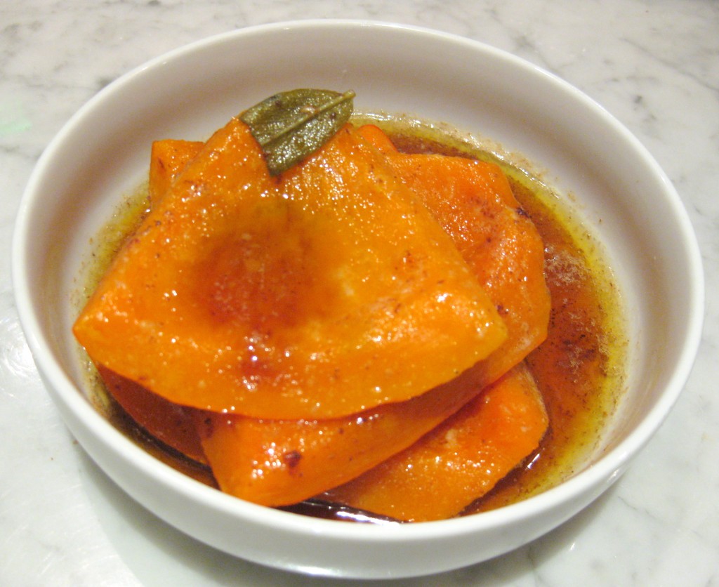 Roasted McGrath Farms pumpkin