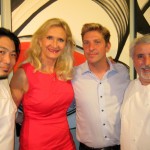 Evan Gotanda, Sophie Gayot, James Lukanik, Celestino Drago