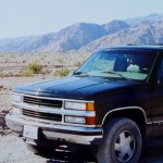 GM - Chevrolet Tahoe in California's Death Valley National Park