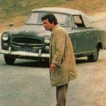Lt. Columbo and his Peugeot 403 Grand Luxe Cabriolet (photo credit: NBC)
