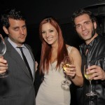 Comedians Ben Gleib and Ben Morrison with friend