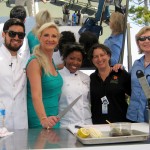 The "Chef Challenge" judges