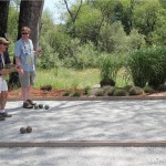 Wine and bocce