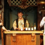 Jack and Miles sampling the local Pinot Noir