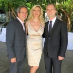 Mayor Richard Bloom and David Martinon with Sophie Gayot