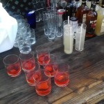 The mixologists' table