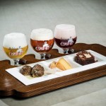 Pre-tasting of beer and food pairing for Belgian Beer Weekend in Brussels' Stock Exchange