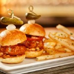 Crab cake sliders