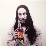 Abstract graffiti artist Futura
