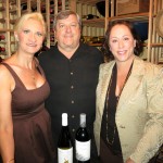 Owners Suzanne and Roger Perry with Sophie Gayot
