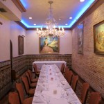 The Sancho dining room