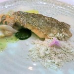 Black sea bass, crisp scale, giant and littleneck clams
