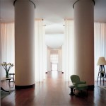 The lobby of the Delano South Beach in Miami