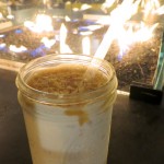Vanilla base salted caramel Snickerdoodle shake