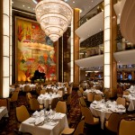 Multi-level dining room