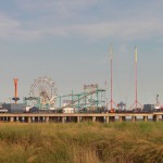 The pier at the boardwalk in Atlantic City