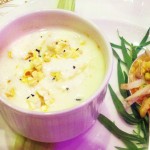 Chef John Folse's crab and corn chowder served at the Revolution luncheon