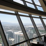View from Top of the World restaurant