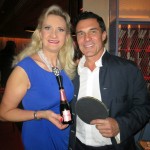 Andre Balazs with Sophie Gayot