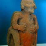 Mayan figurine at the Maya Museum