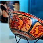 Mayan bowl at the Maya Museum