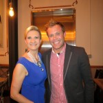 Chef Brian Malarkey with Sophie Gayot