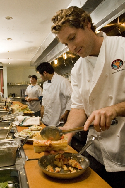 Lewis Rossman, executive chef of Sam's Chowder House