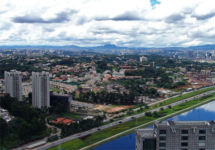 Morumbi in Sao Paulo, home to Estadio Cicero Pompeu de Toledo, one of Brazil's famous soccer stadiums